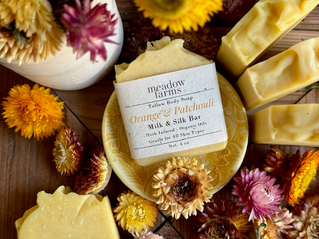 Orange & Patchouli Milk & Silk Bar