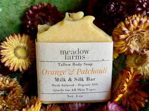 Orange & Patchouli Milk & Silk Bar