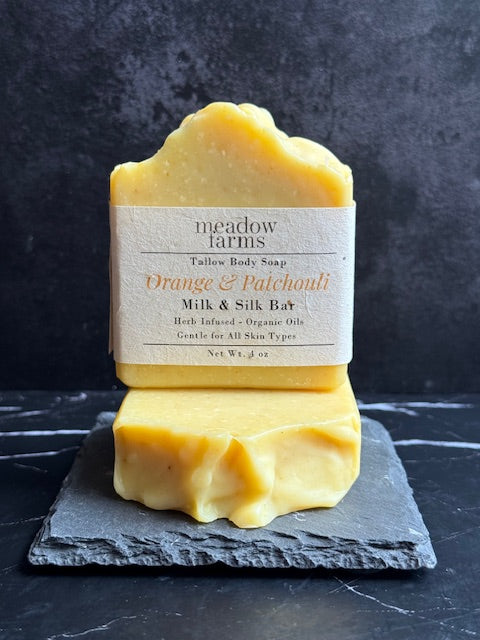 Orange & Patchouli Milk & Silk Bar